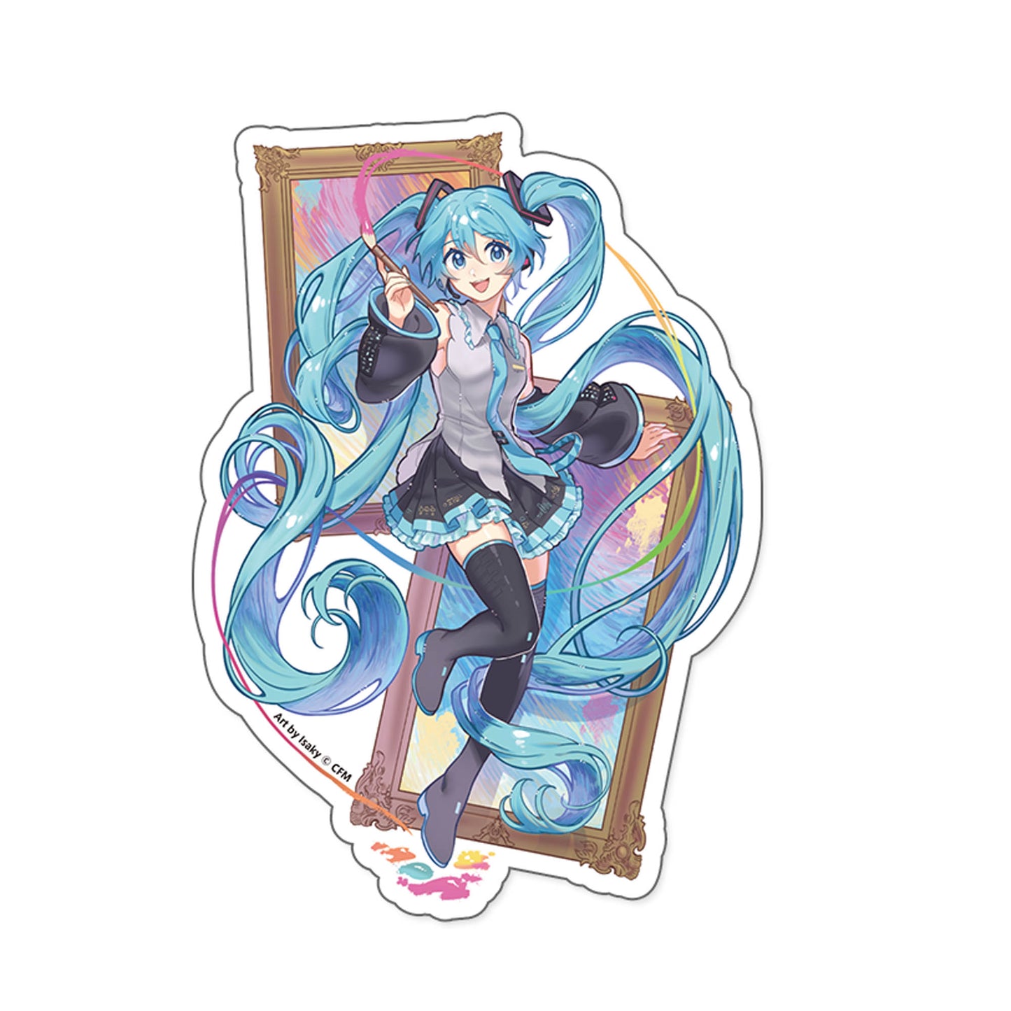 NIGHT SKY / GALLERY MIKU Die-Cut Sticker (2 types)